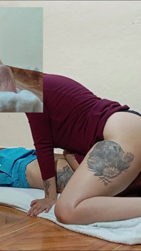 His Face Is My Favorite Spot, and I Love Pressing My Big Buttocks and Big Ass Against His Face so He Can Smell It All
