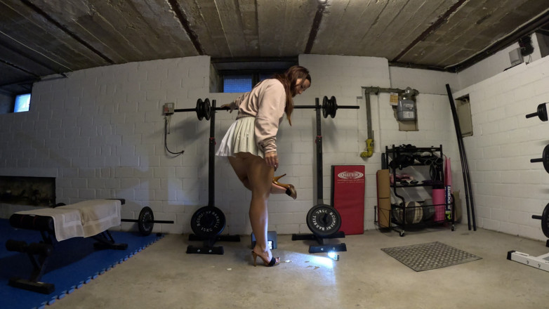 REELL - The cute Girl next door _ FemDom Reality: I Am Crushing His Expensive Stamp Collection with My New...
