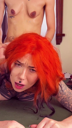 Railing Goth Babe Lorelai Leigh Until the Bed Shakes thumbnail