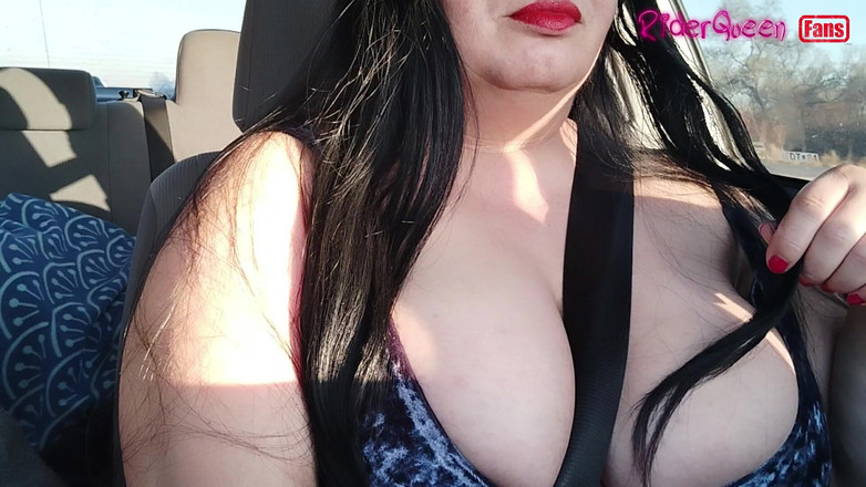 Riderqueen: Zralá bbw milfka cestuje, fanoušci ve zpomaleném záběru