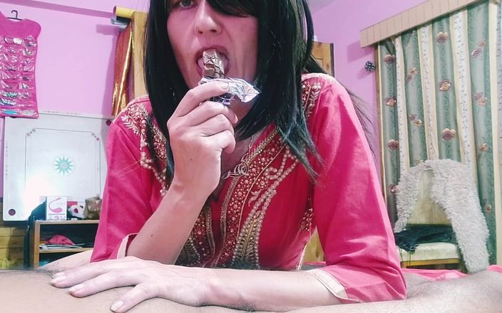 Bolly Karma: She Loves Chocolate and Big Black Cock!