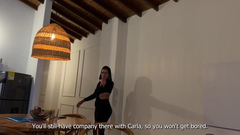 Latina College: Nevlastní matka Ebony MILF má sex se svým nevlastním synem...
