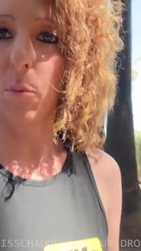Two Strangers Fuck My Pussy in a Palm Grove
