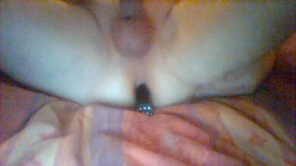 Pellefnatt: Jerking off me with dildo in my ace