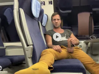 Tim Blesh Zugfahrt mit abspritzen