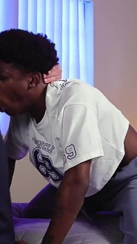 The Masked Fucker: Juicy White Dick for a Juicy Black Twink
