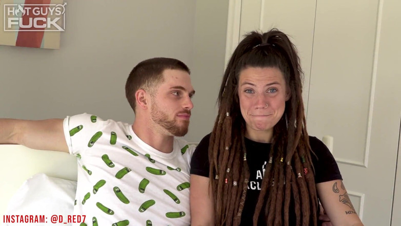 Hot Guys Fuck: Dustin Hazel and Big Titty Indica Flower Fuck Hard