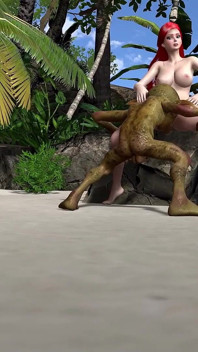 Un Goblin Con Un Grosso Cazzo Ha Scopato Una Principessa Rossa