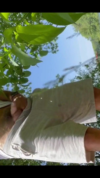 Pissing at the Lake