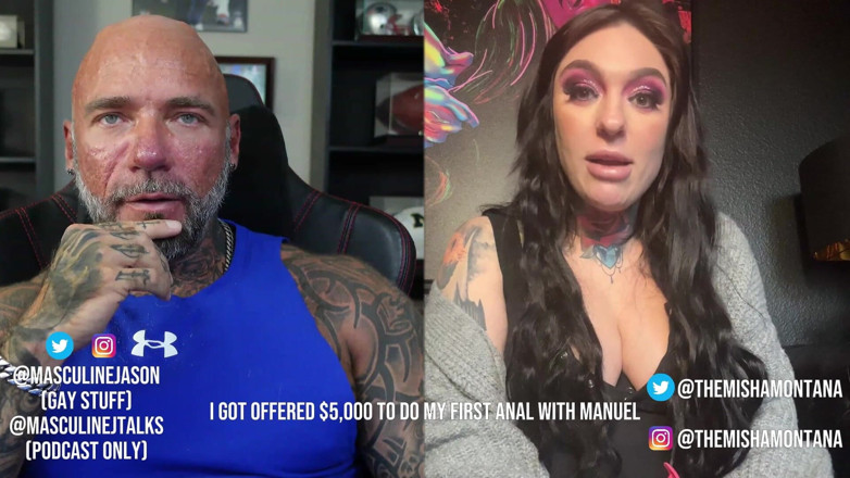Raw and Uncensored with Masculine Jason: Como se tornar uma estrela pornô com Misha Montana (episódio 8)