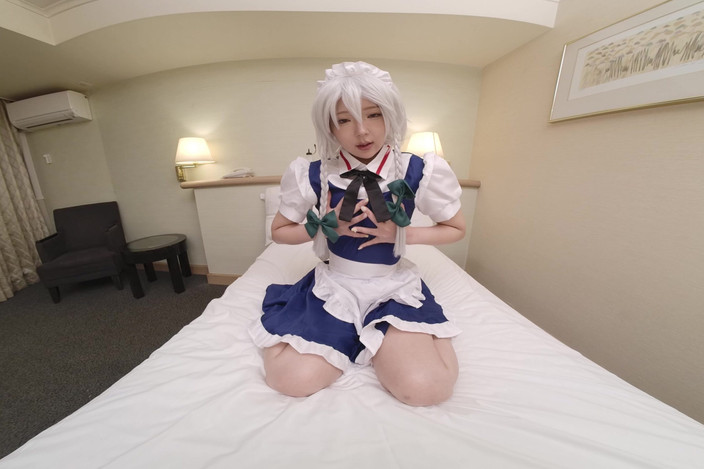 Hamezo: Kotone Fujiki's mooie kleine mondje zuigen op een dildo