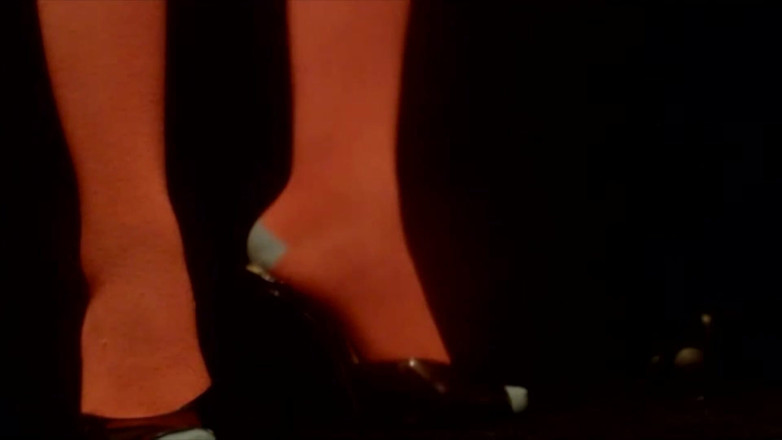 The Goddess Simone: Pink sweat socks fetish