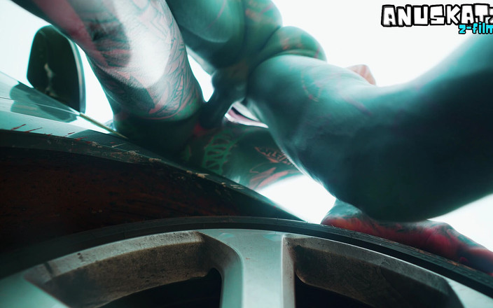 Anuskatzz: Séduction savonneuse, l’affaire de lavage de voiture la plus coquine...