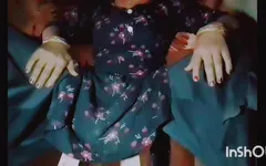 A Sexy Cool Girl Is Sitting on a Stool and Quenching the Fire of Her Youth. She Is Very Hot and Very Passionate. Her Pussy Is Ve