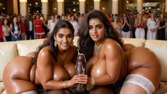 Ai menghasilkan memek tebal India, muda dan indah dengan pantat besar dan payudara besar.