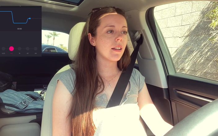 Nadia Foxx: Cumming *embarassingly* Hard in a Starbucks Drive Thru (lush Control Part 2)