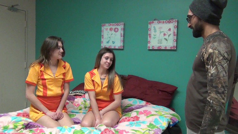 Jerky Girls: 2 Stroke Girls Episode 2 Featuring Violet Thompson, Sandy Thompson