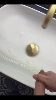 Here Is My Cumshot From Last Night. Who Is Going to Lick It up First?