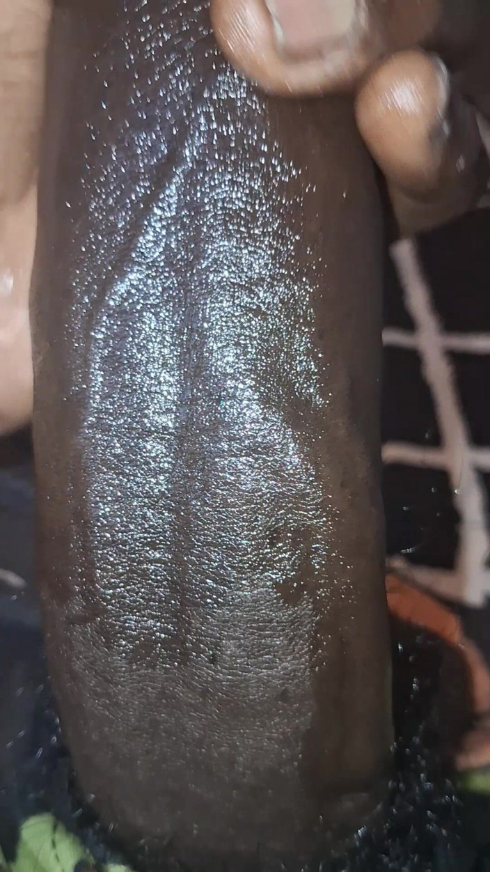 Chocolate Meat Stick: Massive BBC Stroking