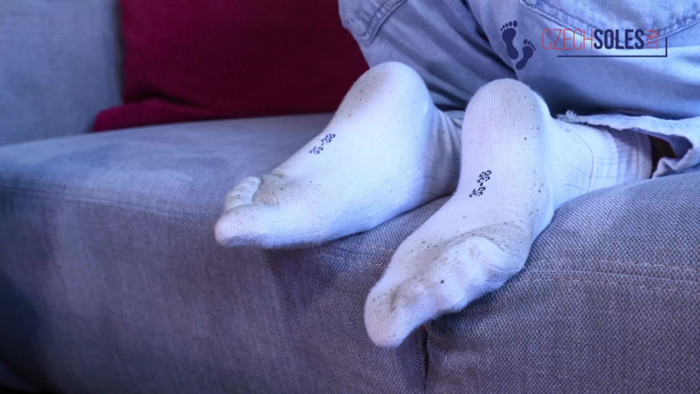Czech Soles - foot fetish content: Couple's First Foot Fetish Content Making Job