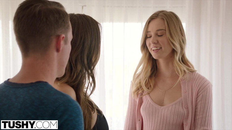 Tushy: TUSHY - Girl boss and intern gape for a huge cock