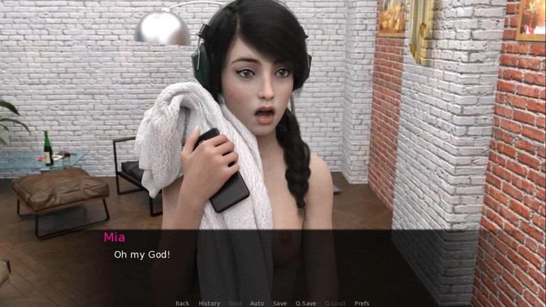Dirty GamesXxX: Pine falls: menonton awek panas di bilik mandinya, ep. 3