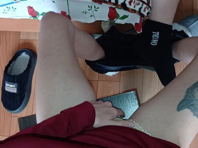We Watch Our Pussies and Masturbate in Front of Each Other (Lesbian-candys)