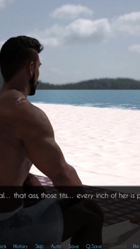 Feliz para siempre con juegos de Escovic - sexo en la playa con un amigo bbc y su esposo 4