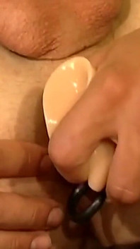 Český twink chlapec s sebe masturbací a extrémní dildo