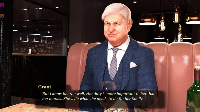 Dirty GamesXxX: A Perfect Marriage: Old Man Is Having Dinner with Hot...