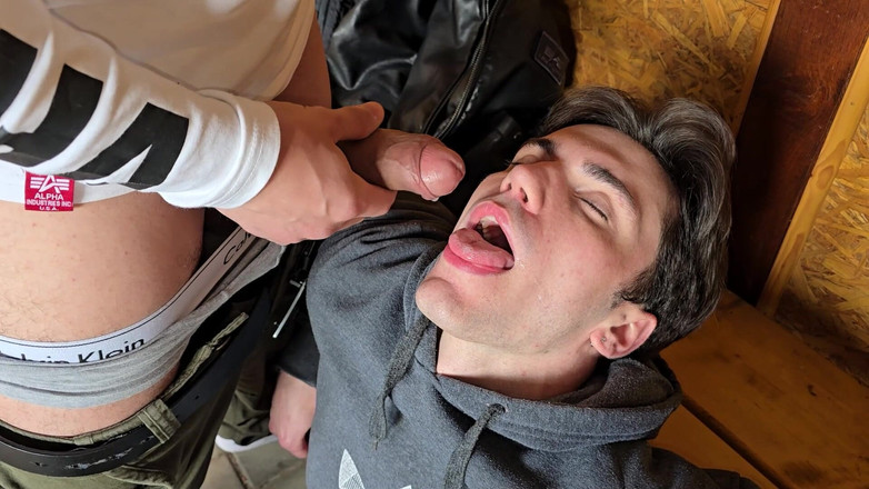boyzxy212: Risky Bareback Fuck with My Gay Boy Outdoors