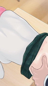 Rychlovka a milostný příběh hotelu: Hentai Porno Sexy Dívka koule hluboko buší do svého těsného zadku tlustým ptákem - Epizoda 11