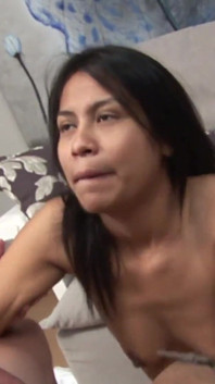 Eager to be fucked the beautiful Asian goes to the neighbor