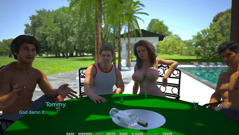 Dirty GamesXxX: Ma femme italienne sexy : un cocu regarde son ami étirer le...
