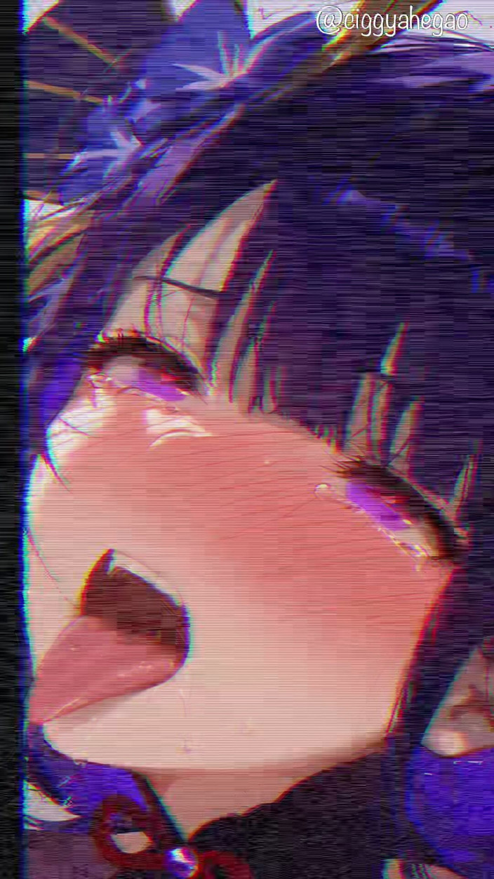 CiggyAhegao: Troféu Waifu 2: Raiden Shogun fodida e cremosa como uma prostituta...