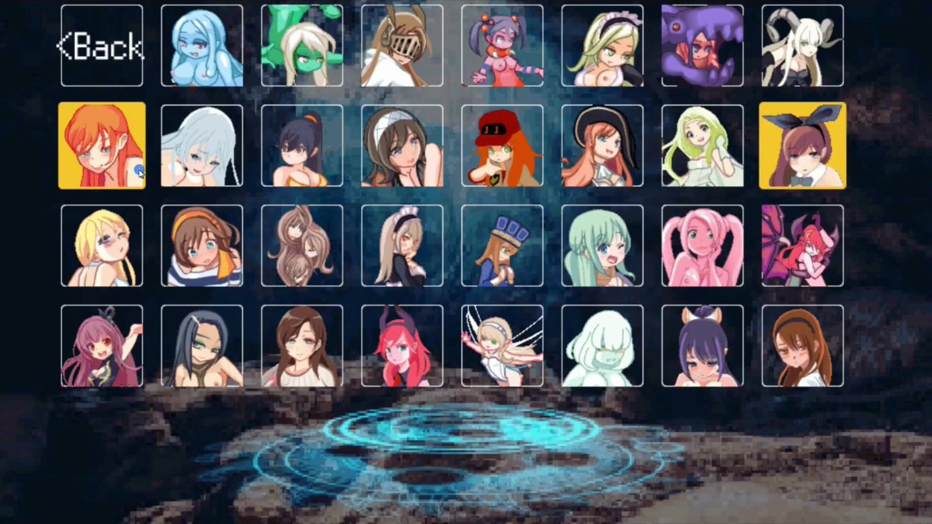 Hentai Game - Etching Edge - Succubus Stronghold Seduction All H Scenes - Pixel Hentai