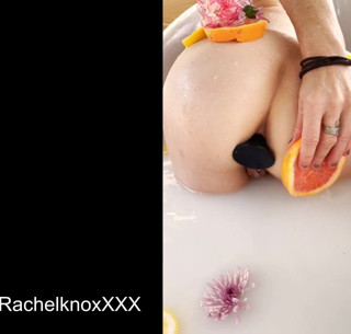 Porno angels: Rachel Knoxxx sexy milk bath