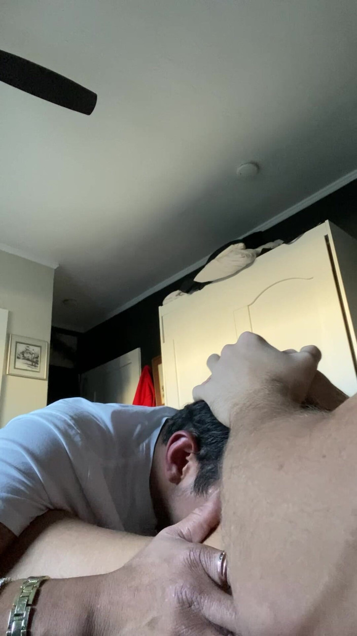 Texas Toxicos: Latino Papi Swallows Huge Load From Big White Cock