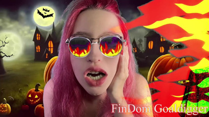 FinDom Goaldigger: Transformatie in Halloween verwijderde pik mietje