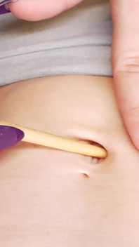 POV Belly Button Worship: Mia Hope Explores Mars Solo's Belly Button