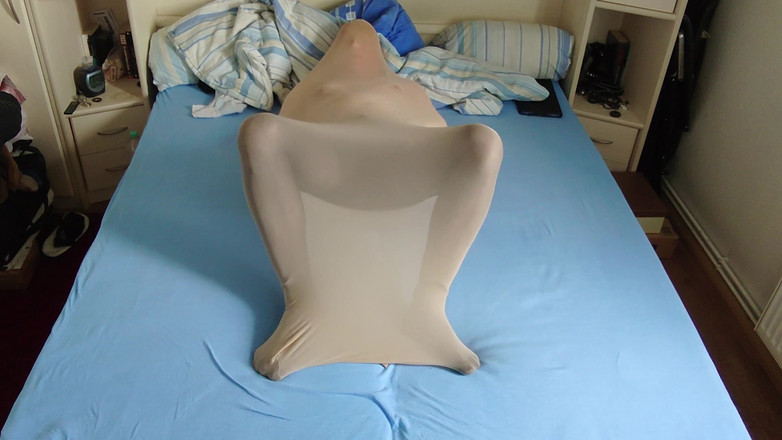 Carmen_Nylonjunge: Hot Nylon Encasement in Black Pantyhose