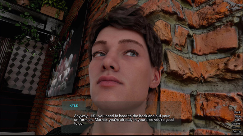 Johannes Gaming: ゴッドソン リメイク3 ニナはビッチのような服装をしている