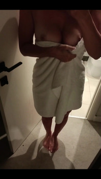 All Wet and Horny After Shower, Your Actions?