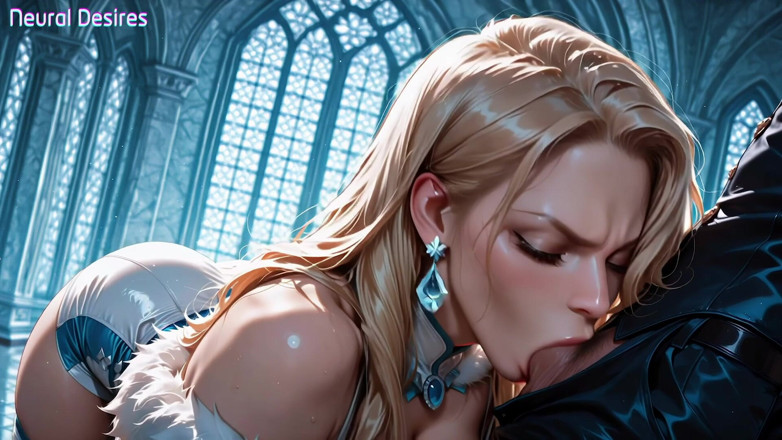 Neural Desires: Diamond Elegance of the Hellfire Queen - vidéo en intelligence artificielle