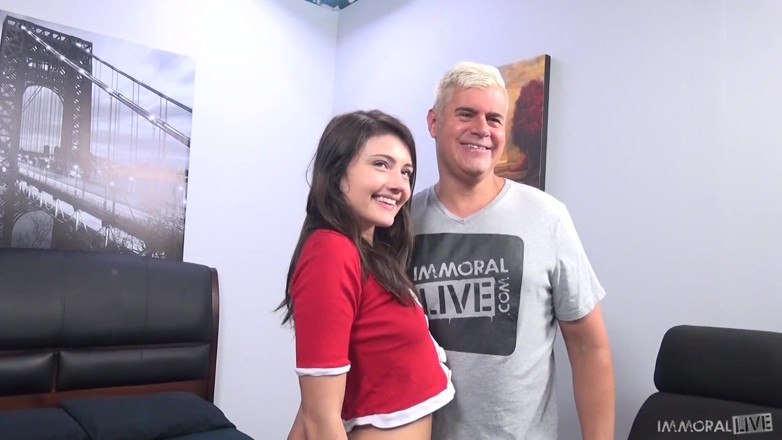 Immoral Live: Adria's Pussy Pounding Fun