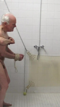 Old Slave Nuts Kicking