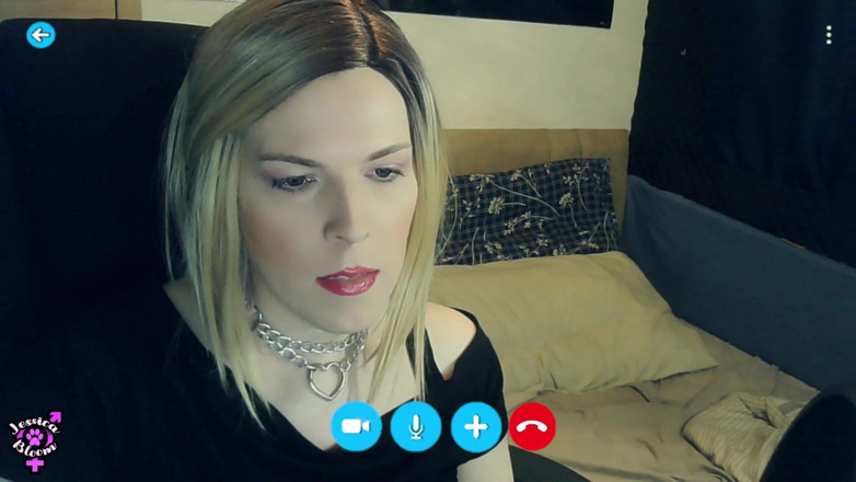 Jessica Bloom: Safada trans meia-irmã deixa webcam para mim - Jessica Bloom (043)