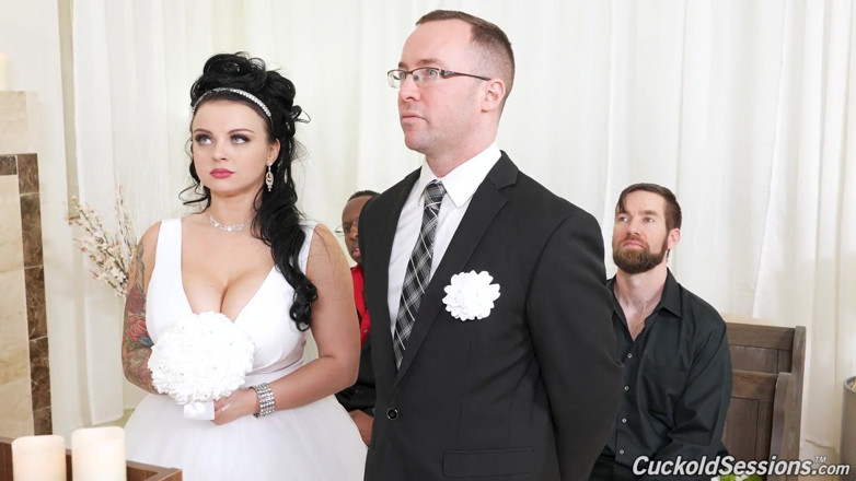 Cuckold Sessions: งานแต่ง Payton Preslee กลายเป็นสามคน interracial หีขาด - Cuckold Sessions