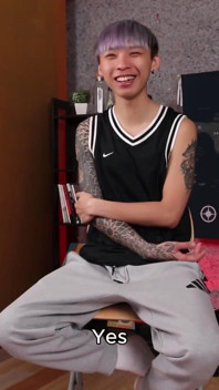 No.ksgh06 Climax Labs Ep.45 Handsome Male Model with Tattooed Arms and Prostate Incontinence. Ep.1