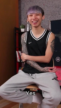 No.ksgh06 Climax Labs Ep.45 Handsome Male Model with Tattooed Arms and Prostate Incontinence. Ep.1
